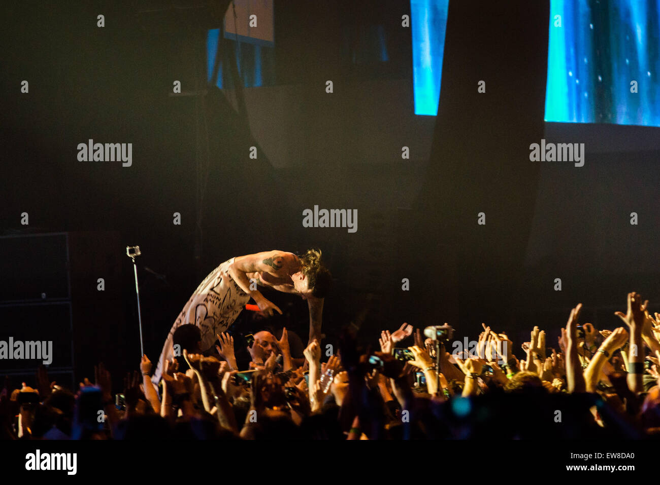 Barcelona, Catalonia, Spain. 20th June, 2015. South African rapper and ...