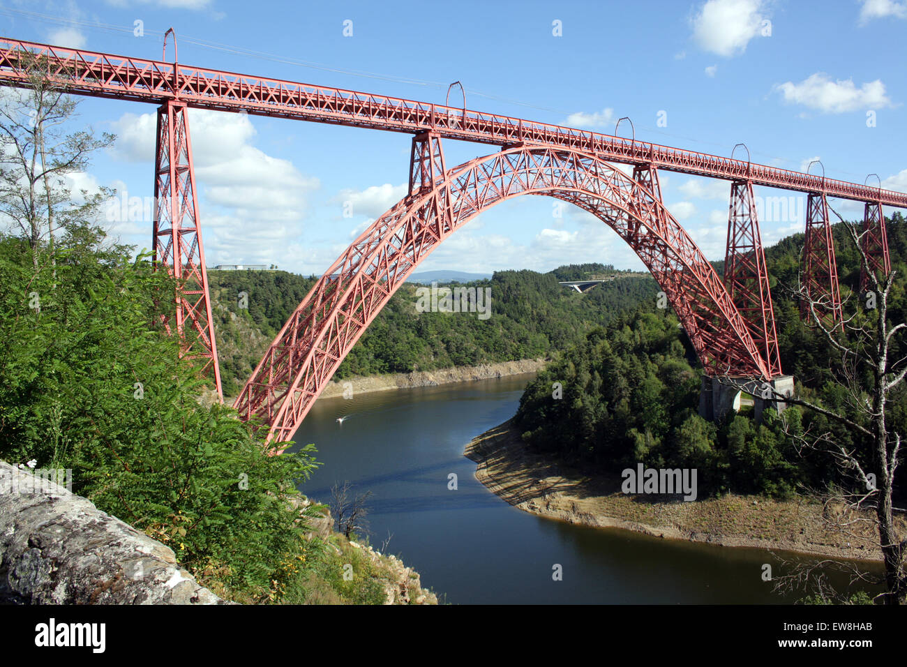 Viaduc de Garabit, Gustave Eiffel, France Stock Photo - Alamy