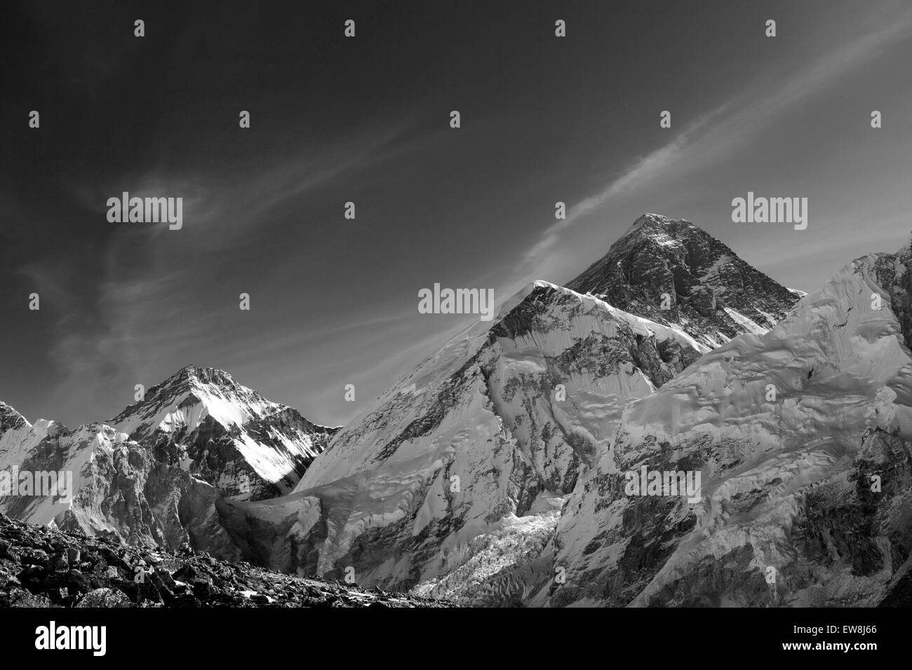Summit of Mount Everest 8848M, Everest base camp trek, Sagarmatha