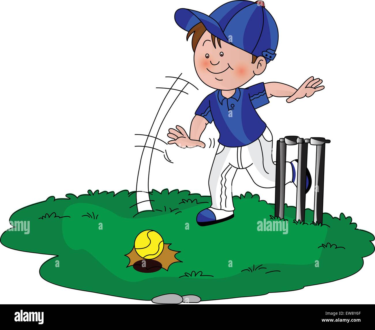 Vector illustration of a boy playing cricket Stock Vector Image & Art - Alamy Vector illustration of a boy playing cricket Stock Vector Image & Art - Alamy