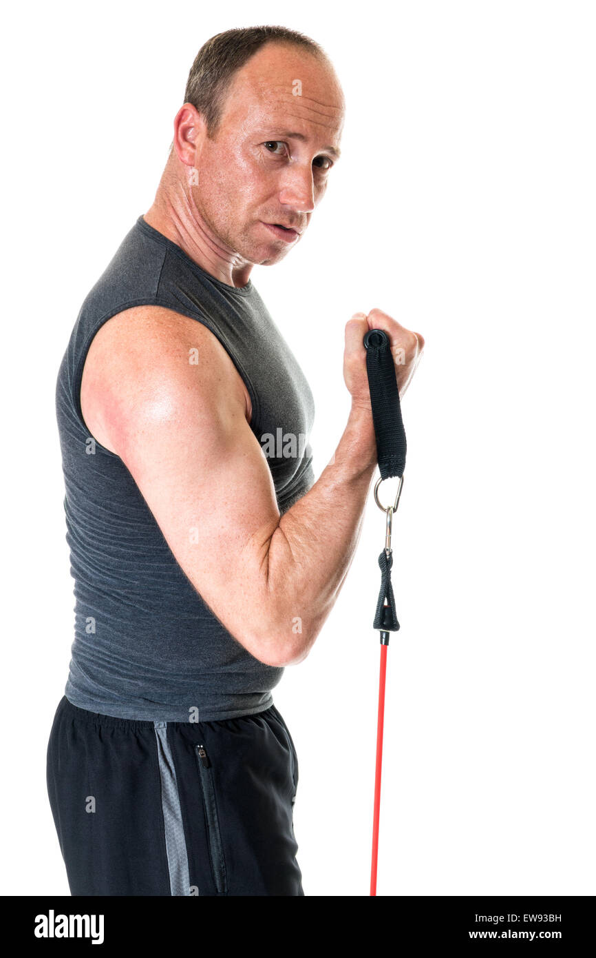 1,600+ Resistance Band Arm Exercise Stock Photos, Pictures