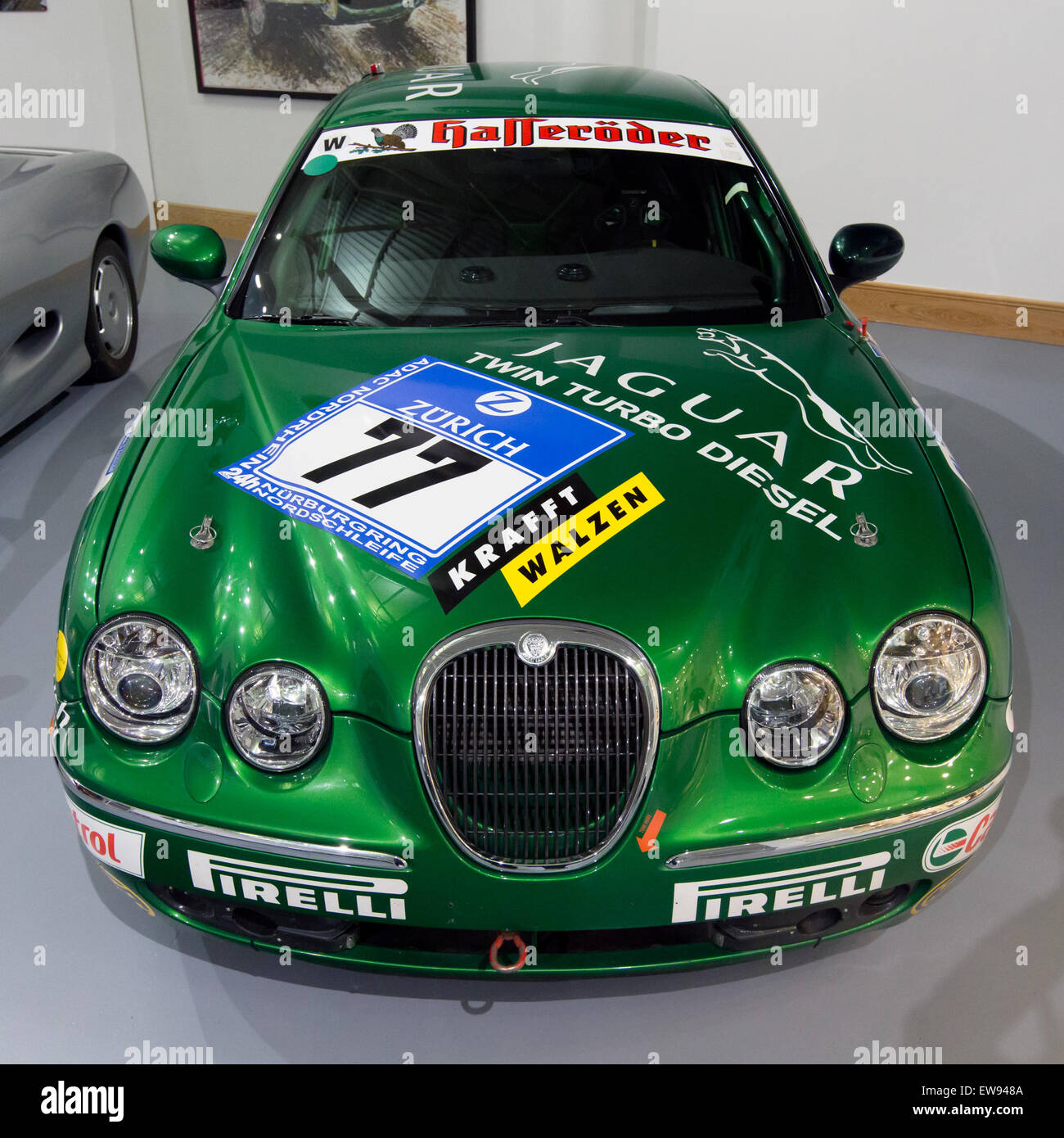 Jaguar S Type Diesel Race Car Front Heritage Motor Centre Gaydon