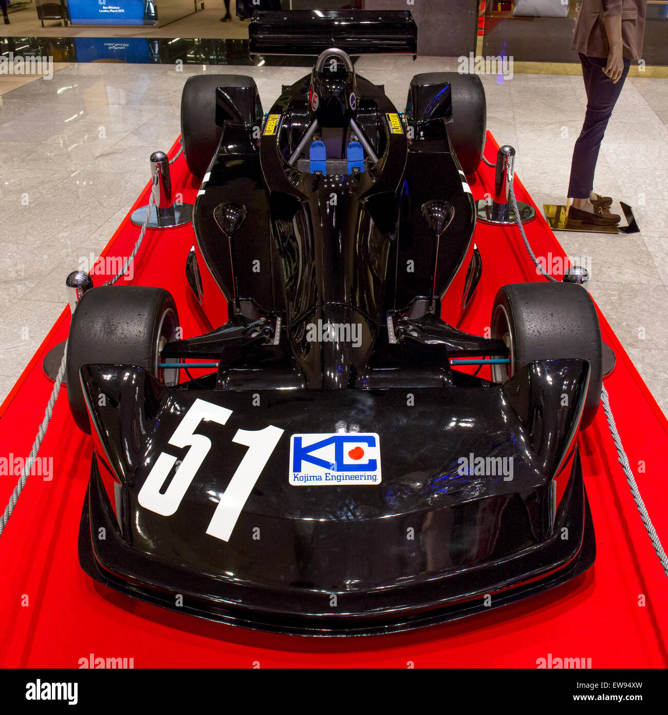 Kojima KE007 front 2013 Yurakucho Stock Photo Alamy