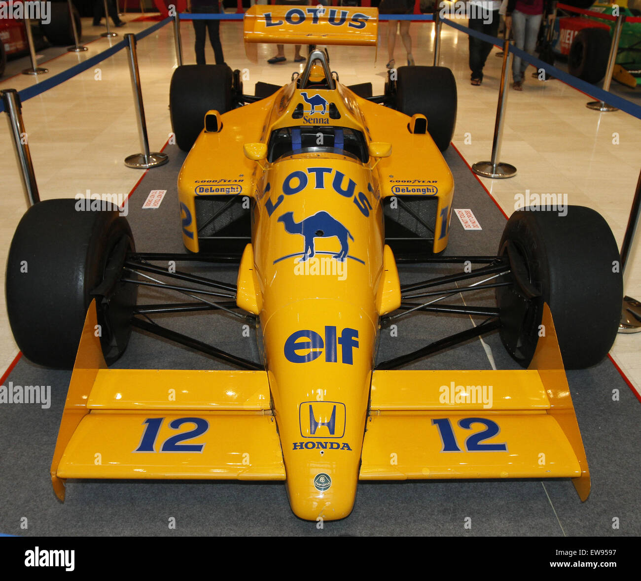 Lotus 99t Rear The Lotus 99T, displayed at the 2010 Pavilion Pit Stop, offers a front ...