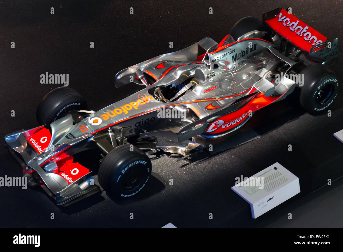 McLaren MP4-23 top Mercedes-Benz Museum Stock Photo - Alamy