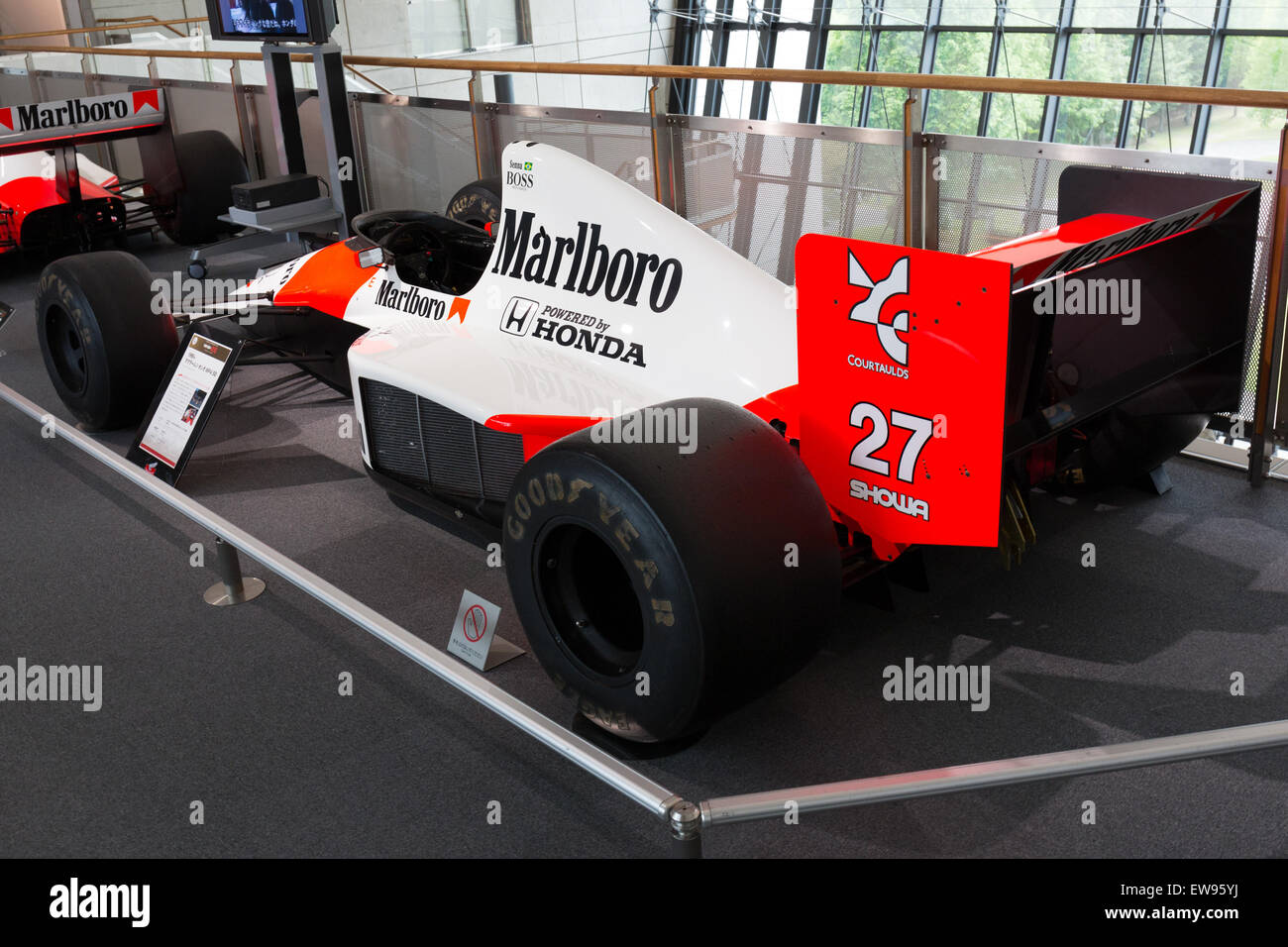 Mclaren Mp4 5b Rear Left Honda Collection Hall Stock Photo Alamy