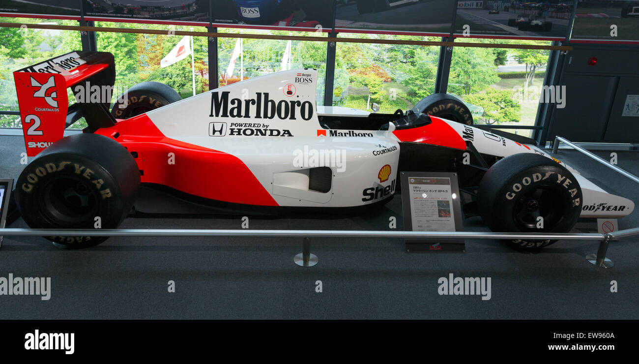 McLaren MP4-6 right Honda Collection Hall Stock Photo - Alamy