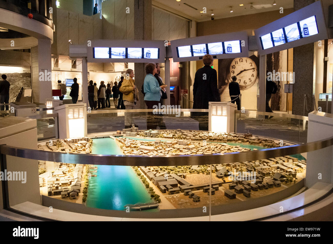 Interior Of The Hiroshima Peace Memorial Museum Ground Floor Large 