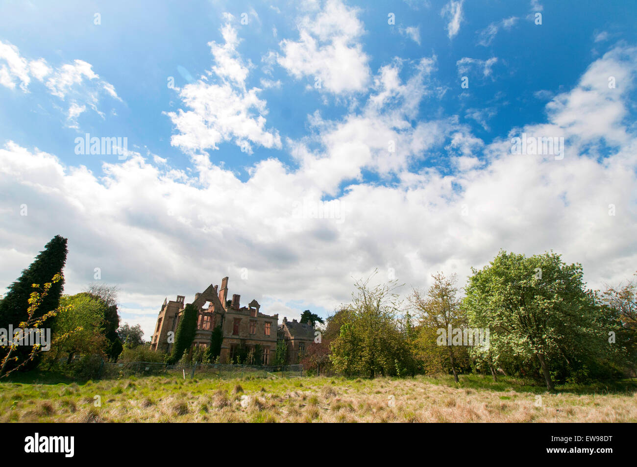 Nocton Hall, Lincolnshire England UK Stock Photo - Alamy