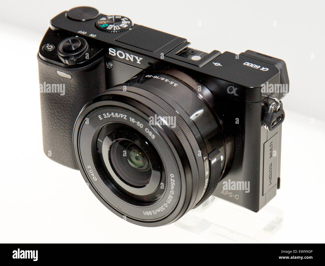 Sony Alpha ILCE-6000 2014 CP Stock Photo - Alamy