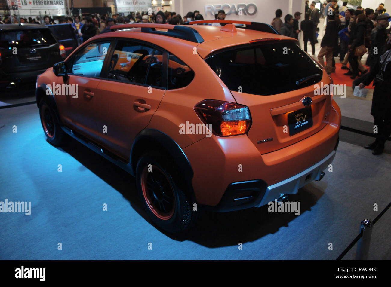 Subaru XV Sport Concept rear 2013 Tokyo Auto Salon Stock Photo