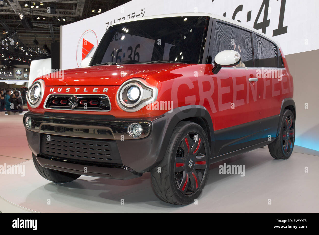 Suzuki Hustler Coupe front-left 2013 Tokyo Motor Show Stock Photo