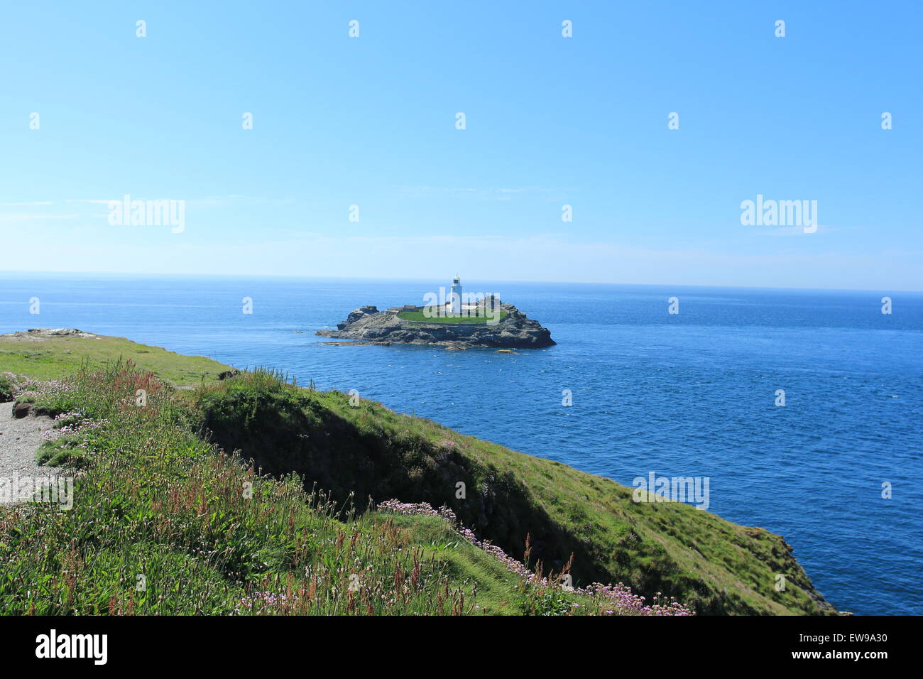 Cornwall Beautiful Coastline Stock Photo - Alamy