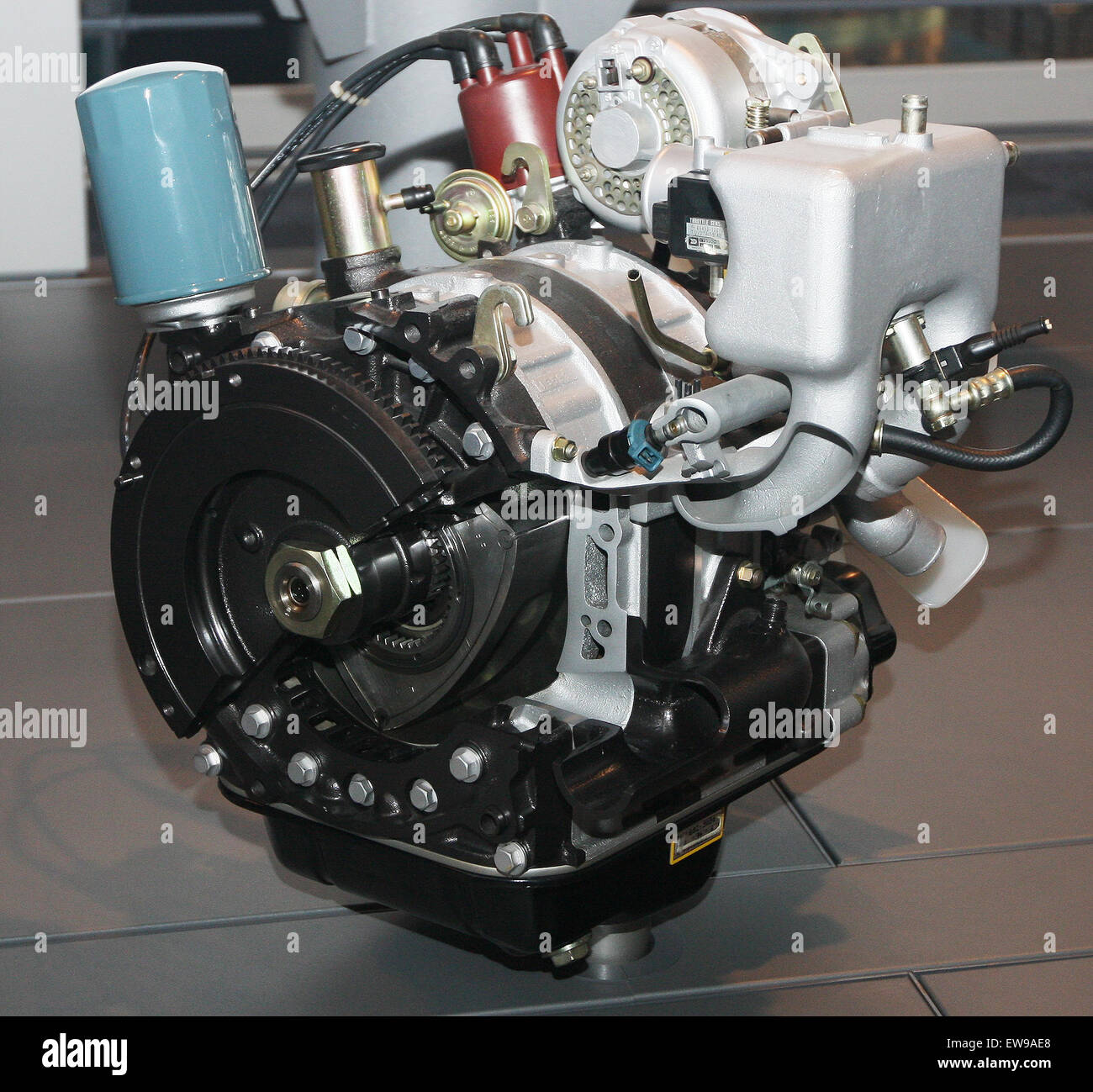 Toyota Rotary engine (experimental model Stock Photo Alamy