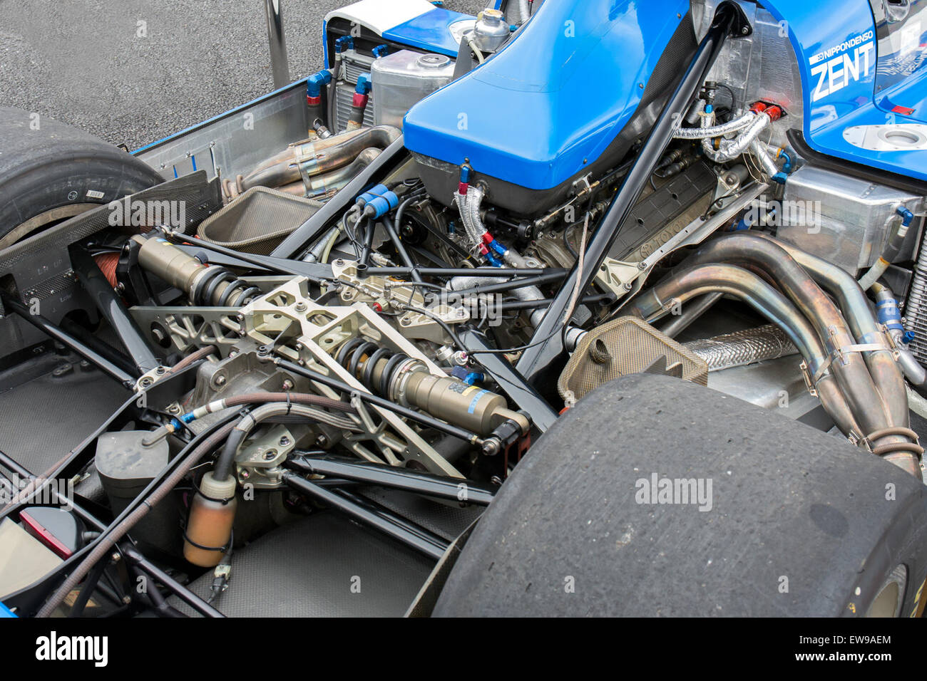 Toyota TS010 RV10 engine 2014 WEC Fuji Stock Photo Alamy