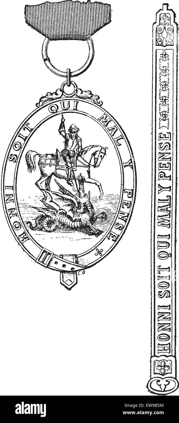 Order of the garter Stock Vector Images Alamy