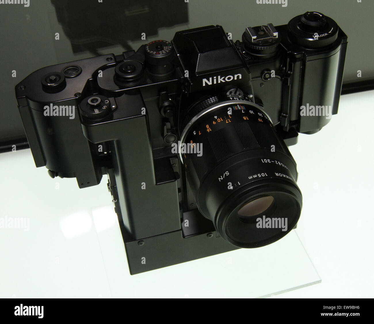 1981 Camera Model This 1981 Nikon F3 camera, modified by NASA in 2012, is a piece of ...