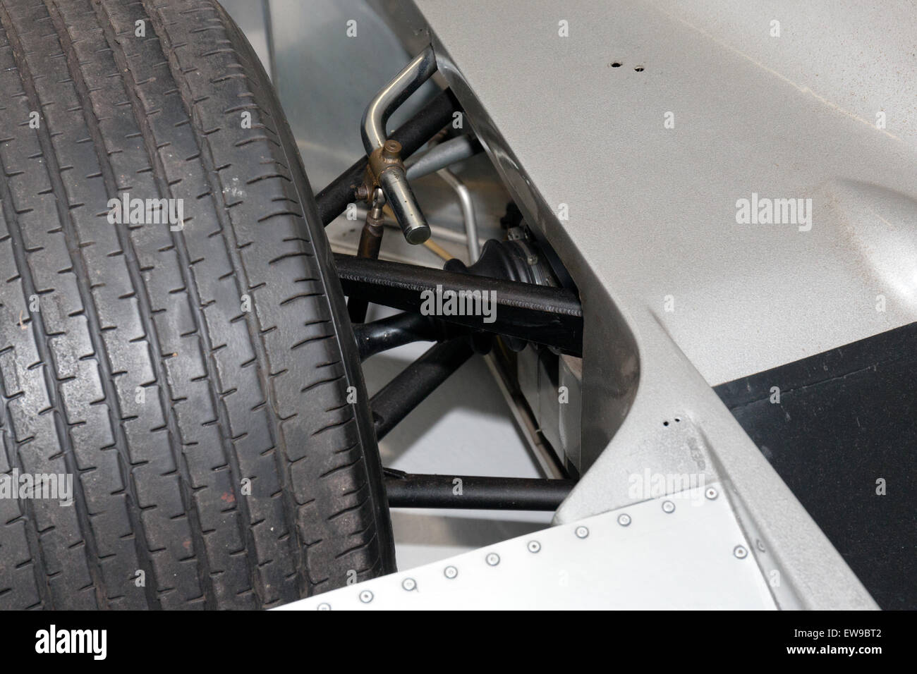 This image showcases a Cosworth 4WD front axle, a key component used in ...