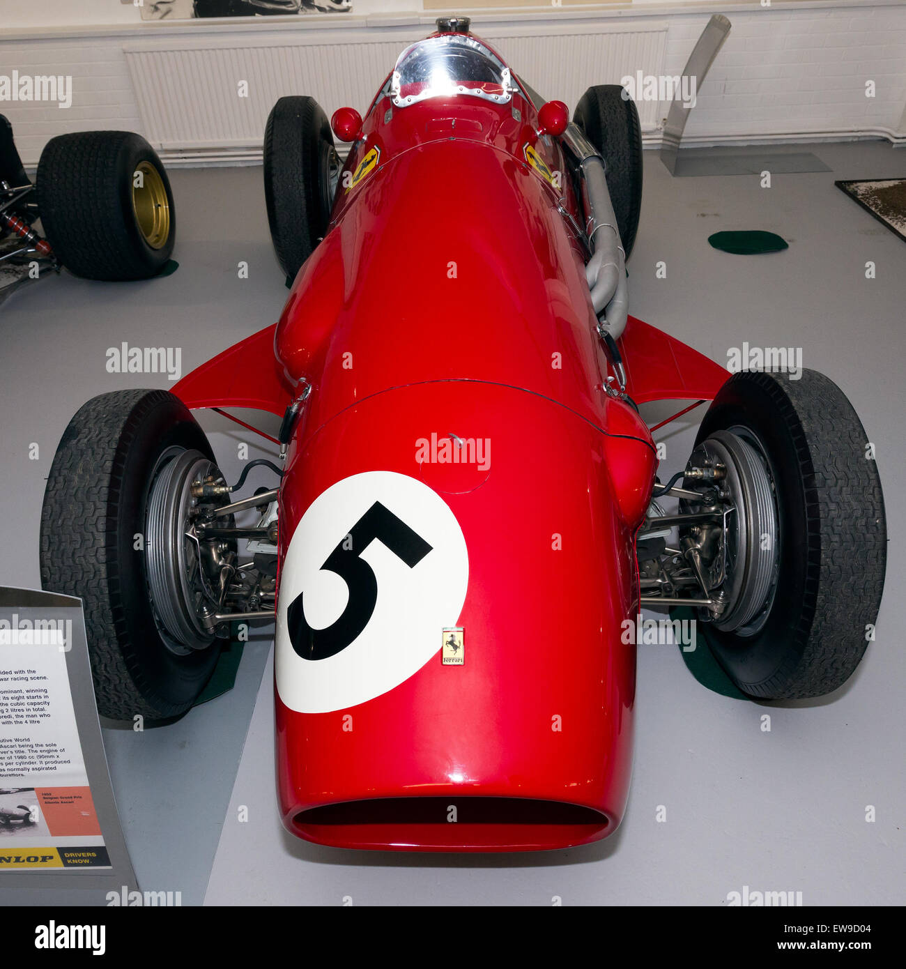Ferrari 500 F2 front Donington Grand Prix Collection Stock Photo