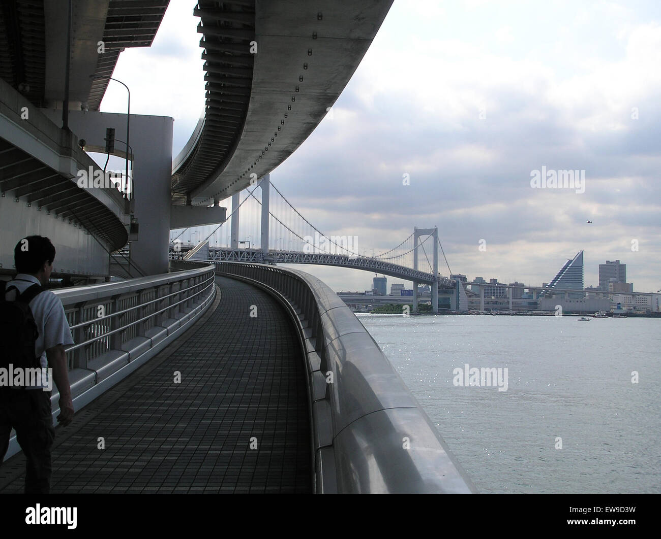 27 July 03 Rainbow Bridge Tokyo Harbar Connecting Bridge Stock Photo Alamy 27 July 03 Rainbow Bridge Tokyo Harbar Connecting Bridge Stock Photo Alamy