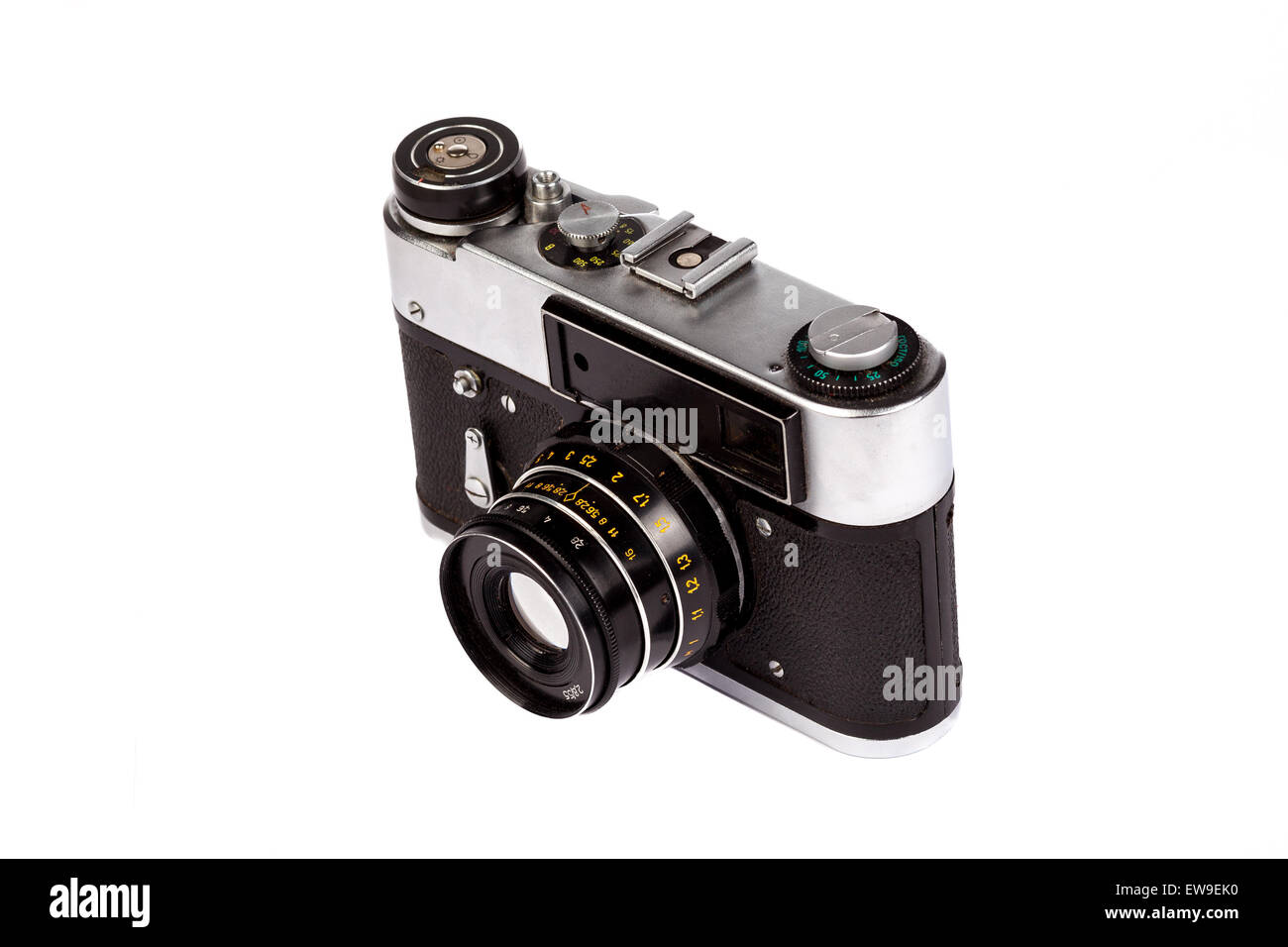 old fashioned vintage film camera isolated Stock Photo Alamy