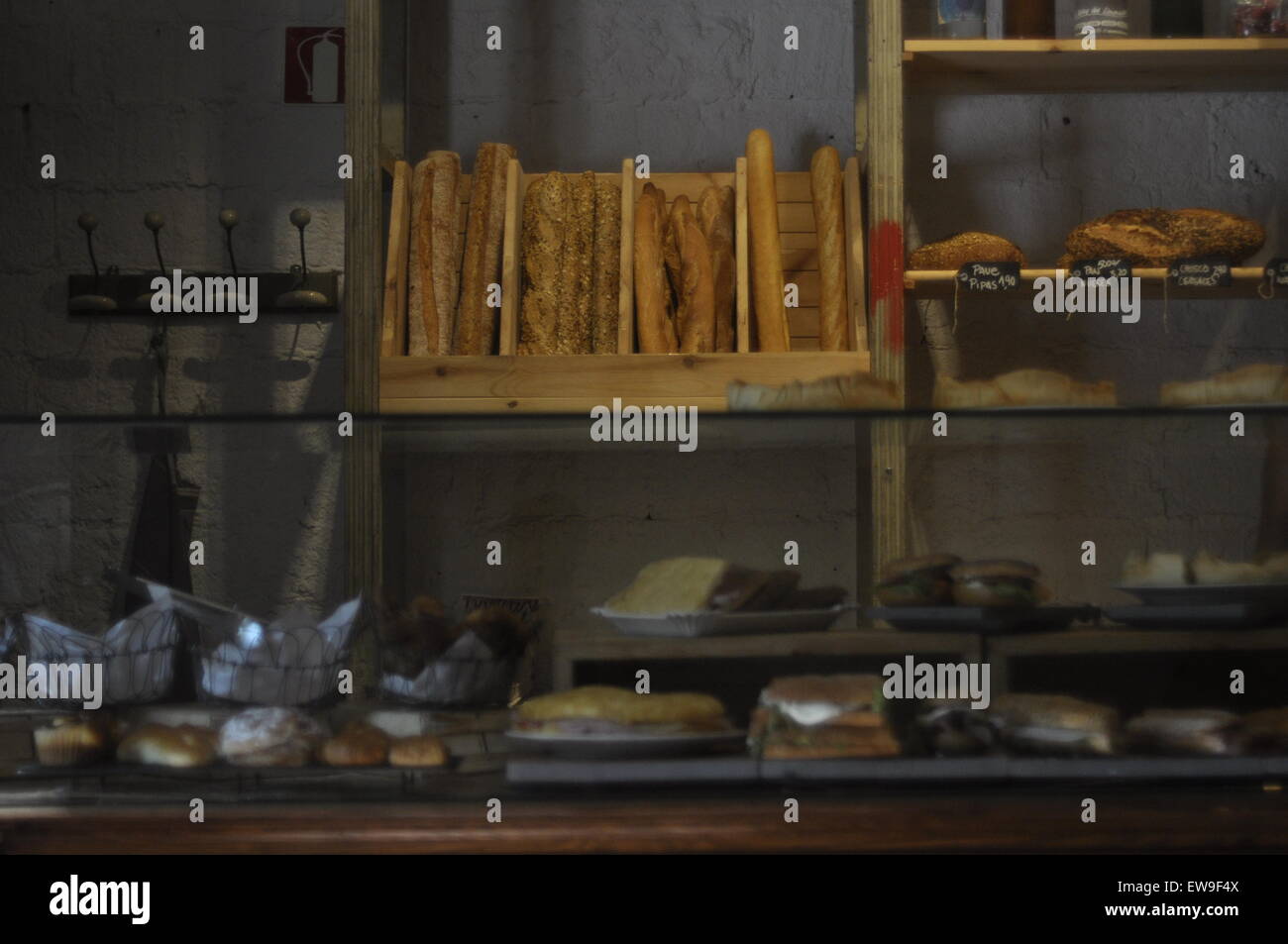 Bakery in Barcelona, Spain Stock Photo Alamy
