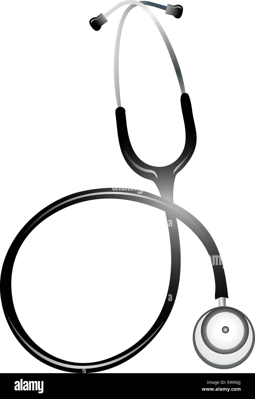 Stethoscope, vector illustration Stock Vector Image & Art - Alamy