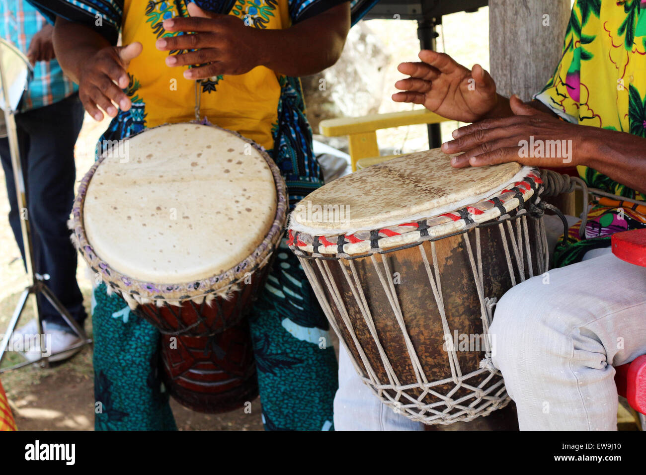 african tribal drumming