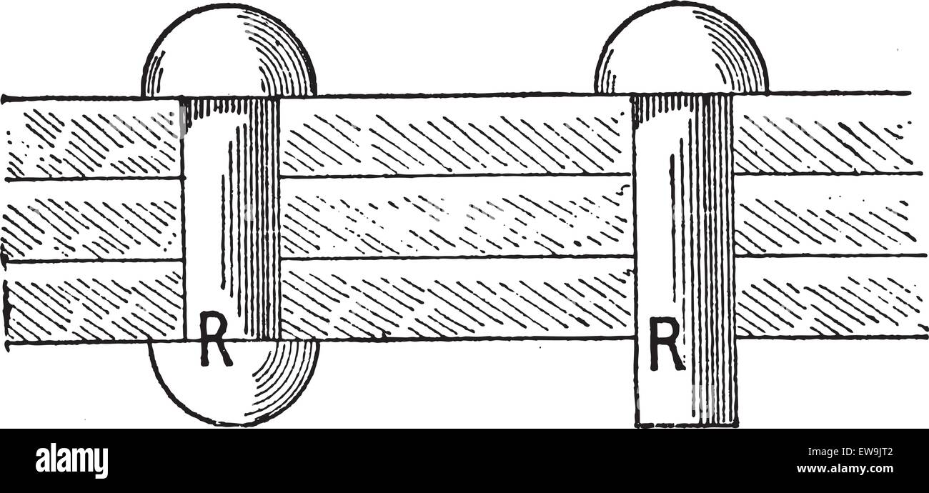 Rivet joint Stock Vector Images Alamy