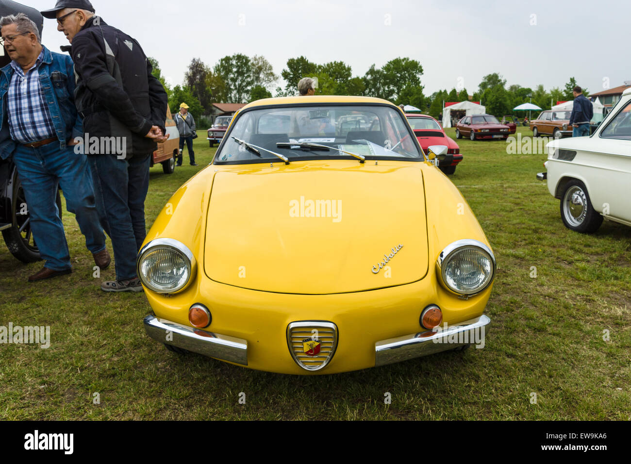 PAAREN IM GLIEN, GERMANY - MAY 23, 2015: Vintage car Cisitalia 850 Coupe Turismo Speciale, 1961. The oldtimer show in MAFZ. Stock Photo