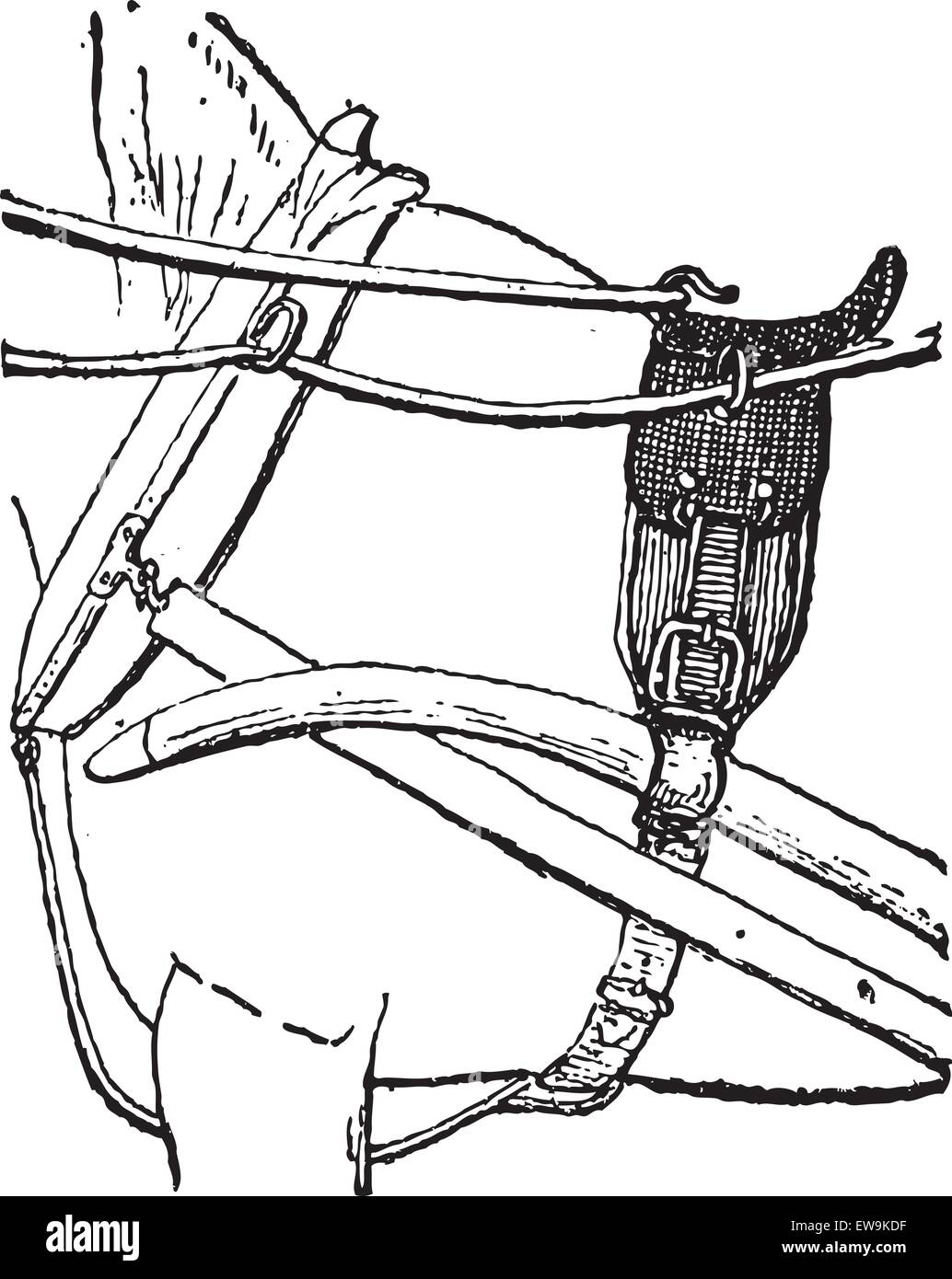 Safety harness illustration hi-res stock photography and images - Alamy