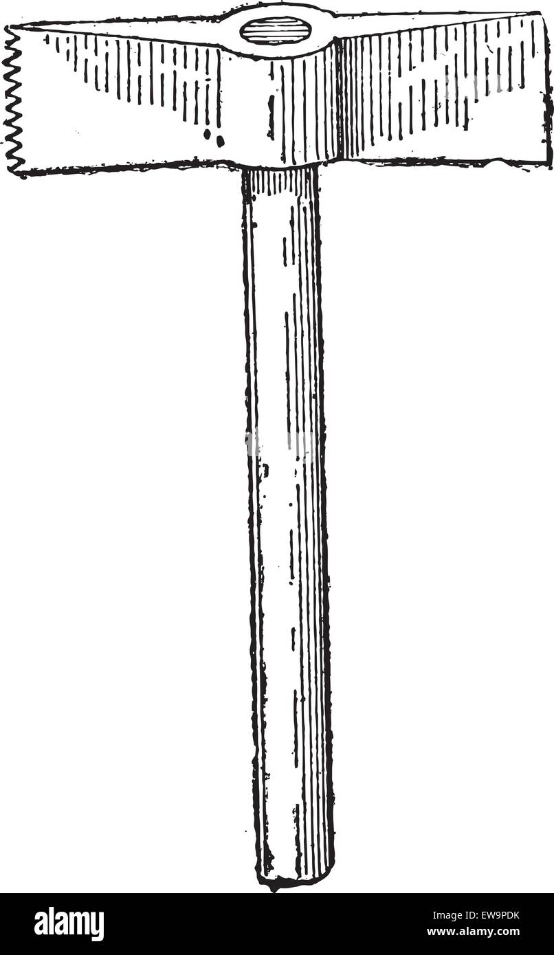 Toothed chisel Stock Vector Images Alamy