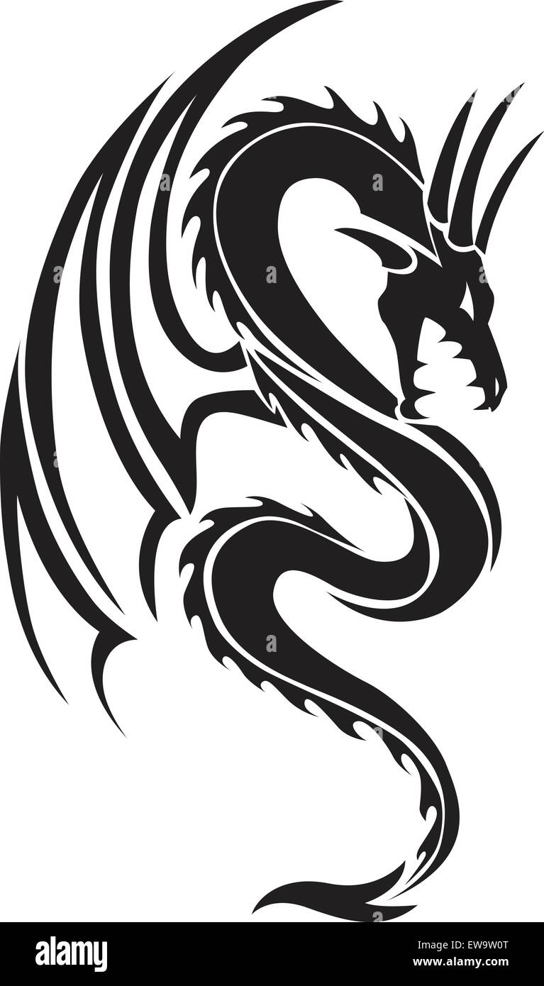 small flying dragon tattoos  Clip Art Library