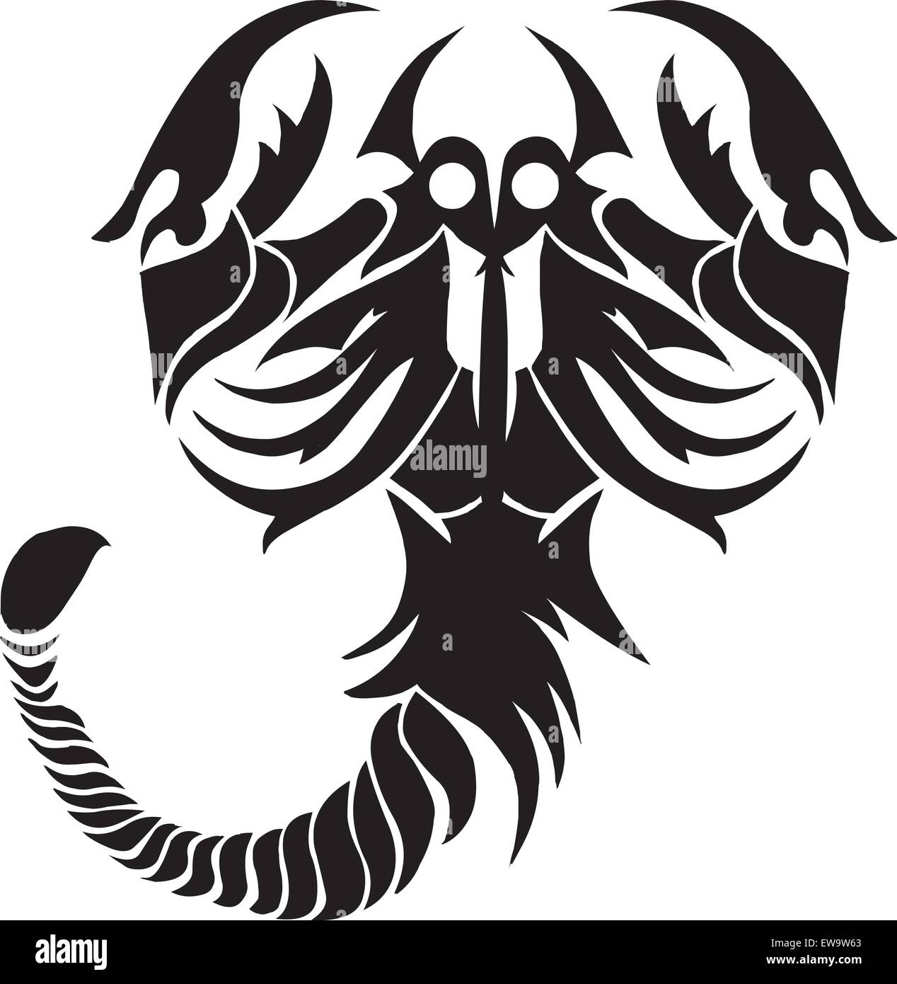 Tattoo design of scorpion, vintage engraved illustration Stock Vector Image  & Art - Alamy