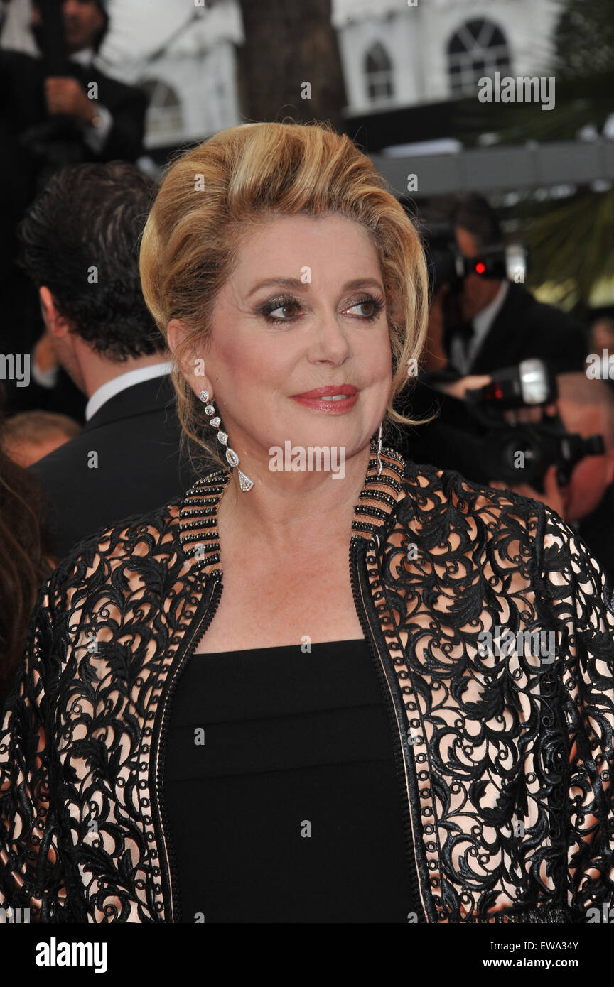 CANNES, FRANCE - MAY 22, 2011: Catherine Deneuve  at the 64th Festival de Cannes awards gala. EDITORIAL USE ONLY. © Jaguar Stock Photo