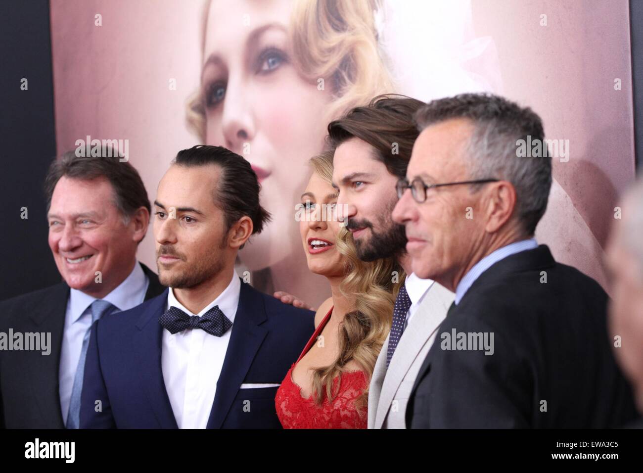 The Age of Adaline' premiere at AMC Loews Lincoln Square 13 theater on April 19, 2015 in New York City.  Featuring: Gary Lucchesi, Lee Toland Krieger (Director), Blake Lively, Michiel Huisman, Tom Rosenberg Where: New York, New York, United States When: 20 Apr 2015 Stock Photo