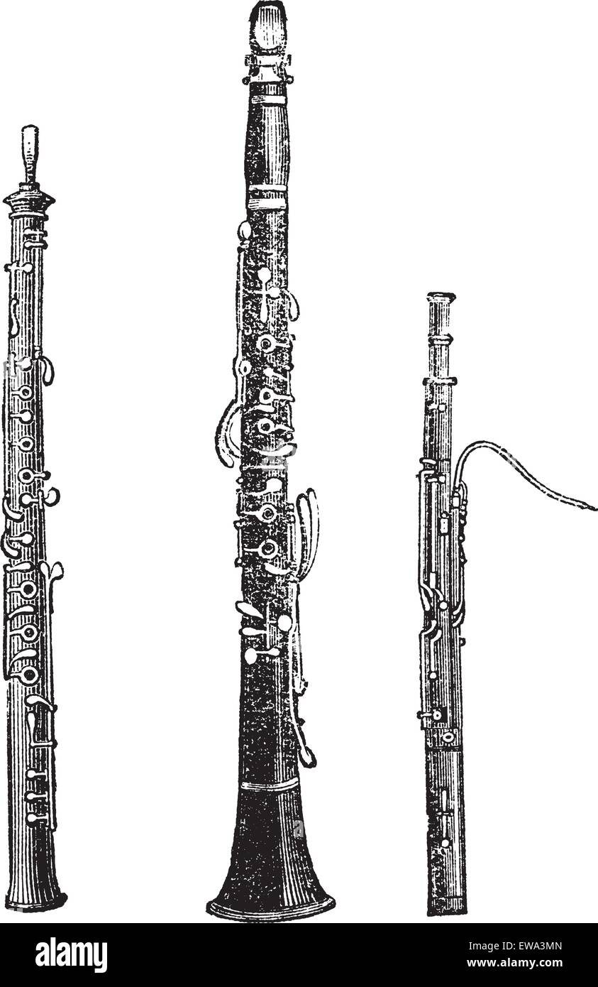 Clarinet and flute hi res stock photography and images Alamy