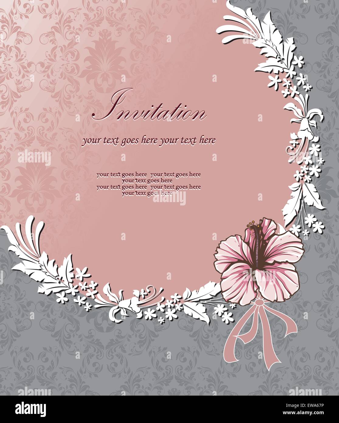 vintage debut invitation designs