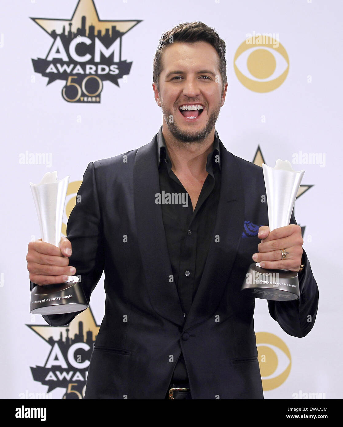 50th Academy of Country Music Awards held at the AT&T Stadium - Press ...