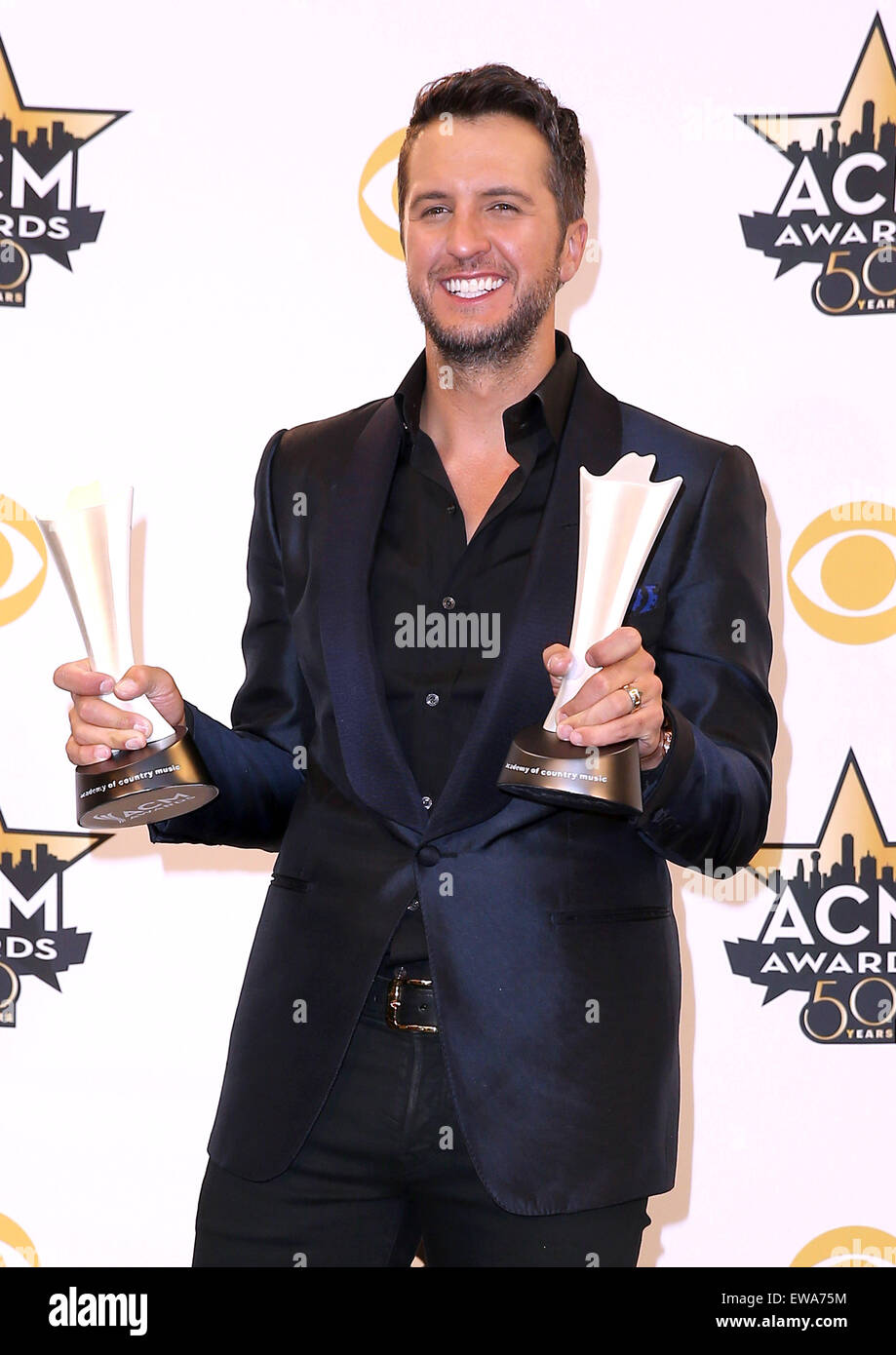 50th Academy of Country Music Awards held at the AT&T Stadium - Press ...
