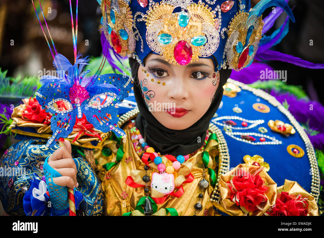 The Jember Fashion Carnival in Jember Indonesia Stock Photo - Alamy