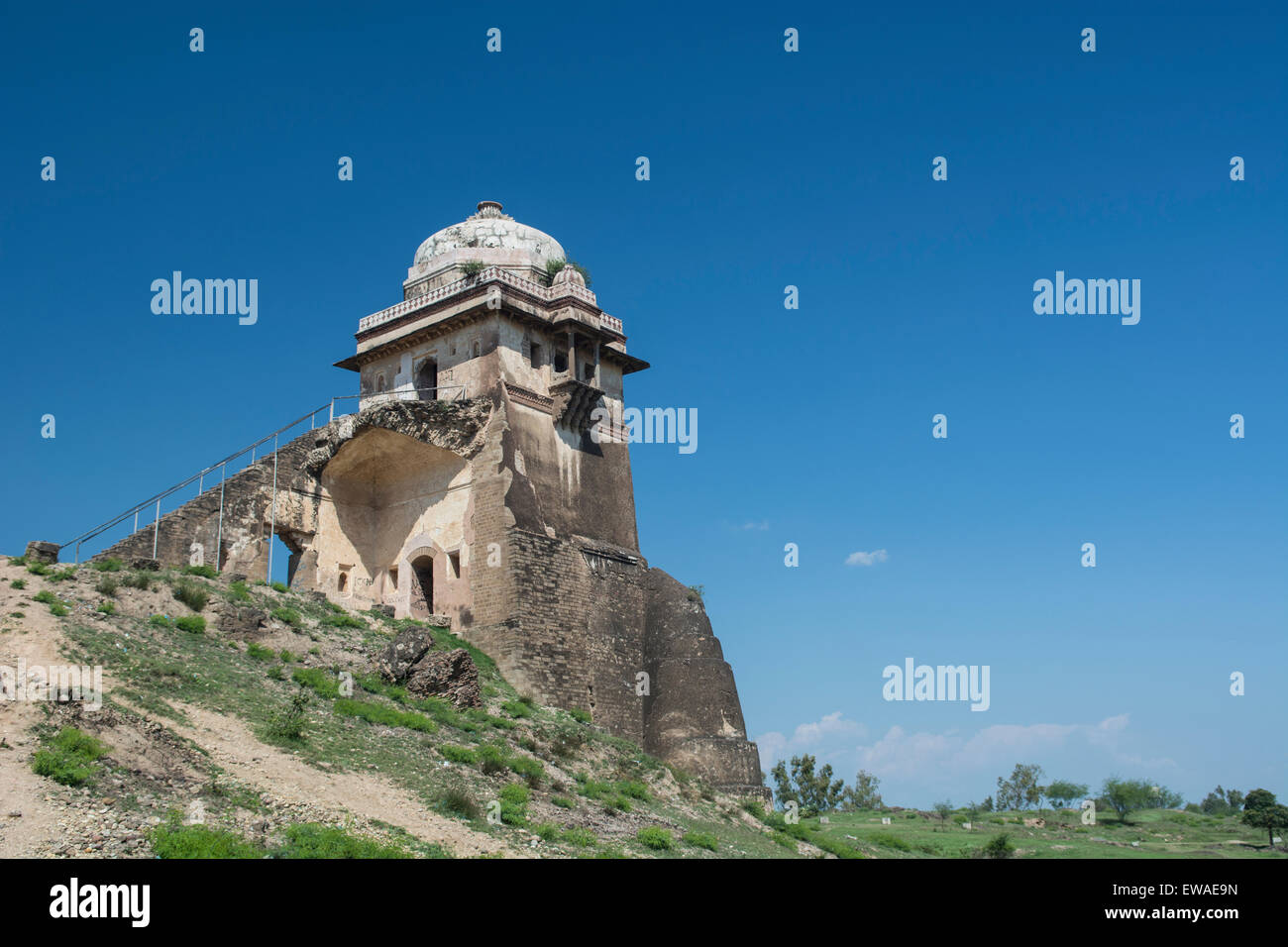 Rohtas Fort , Qila Rohtas , Raja Man Singh Haveli , Jhelum Punjab Pakistan Stock Photo