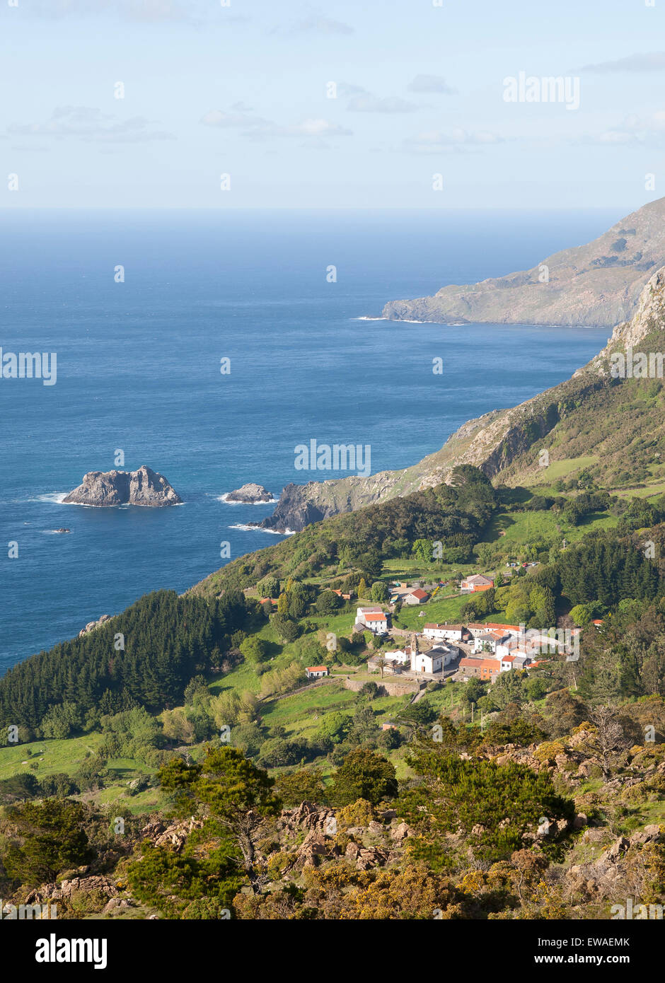 View Of San Andres De Teixido A Small And Famous Village Located In 