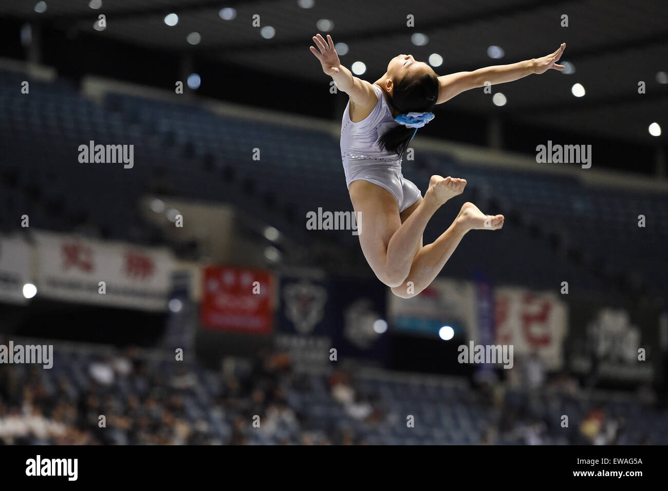 st Yoyogi Gymnasium, Tokyo, Japan. 20th June, 2015. Kiko Kuwajima, June ...