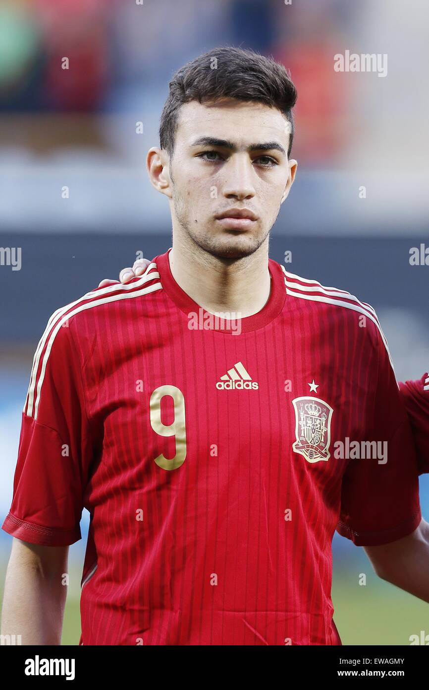 Leon, Spain. 30th Mar, 2015. Munir El Hadaddi (ESP) Football/Soccer