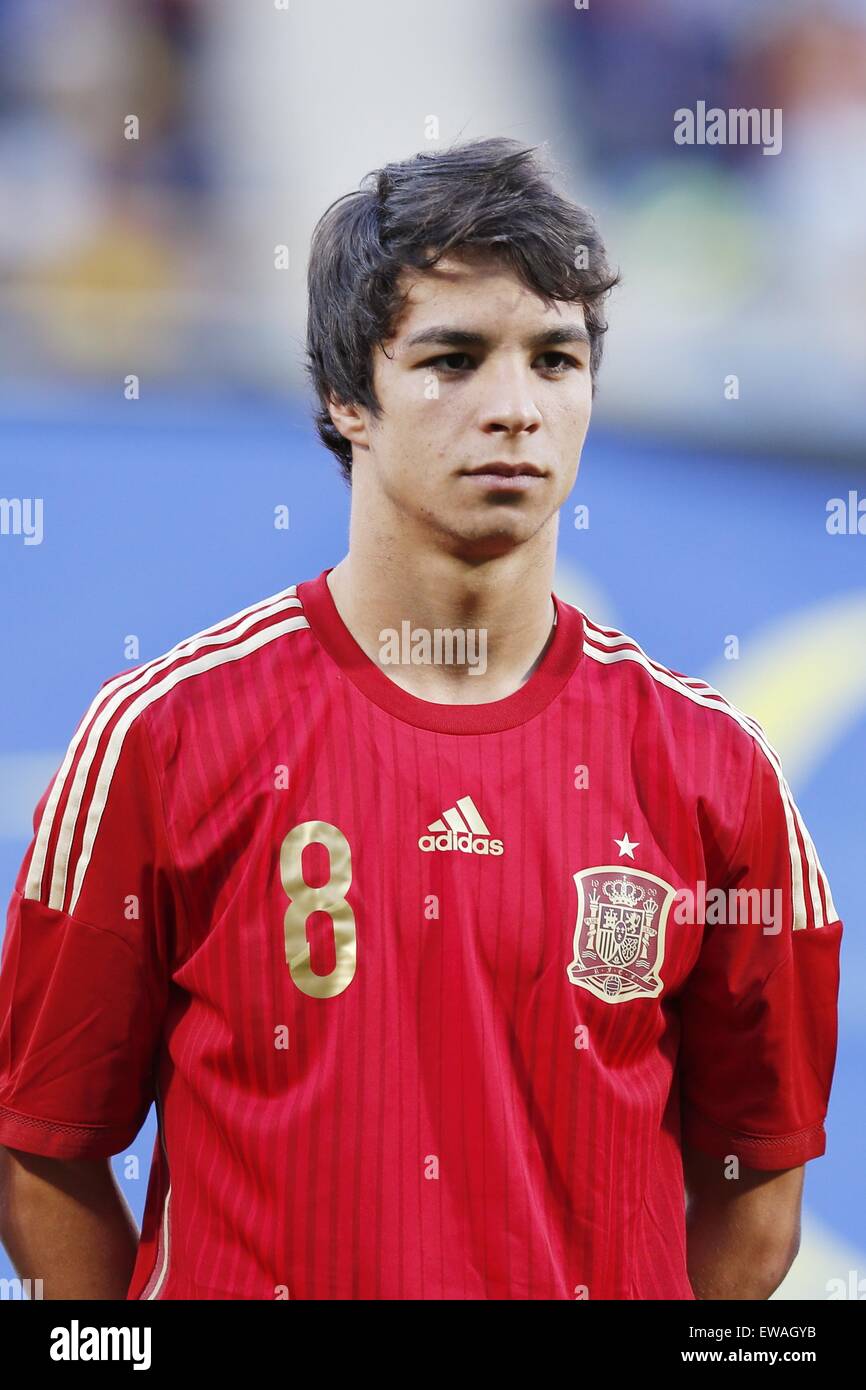 Leon, Spain. 30th Mar, 2015. Oliver Torres (ESP) Football/Soccer : Under 21  International Friendly match between