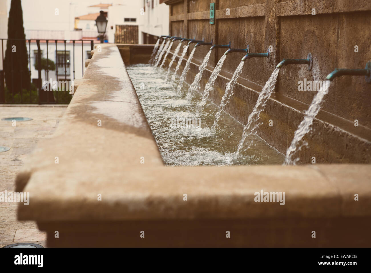 Drinking fountain Stock Photo