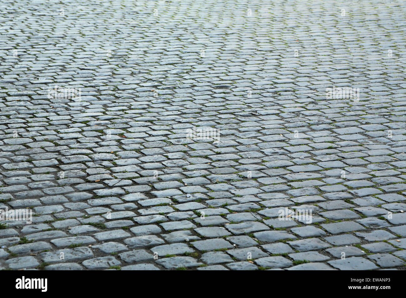Abstract background of old cobblestone pavement Stock Photo - Alamy