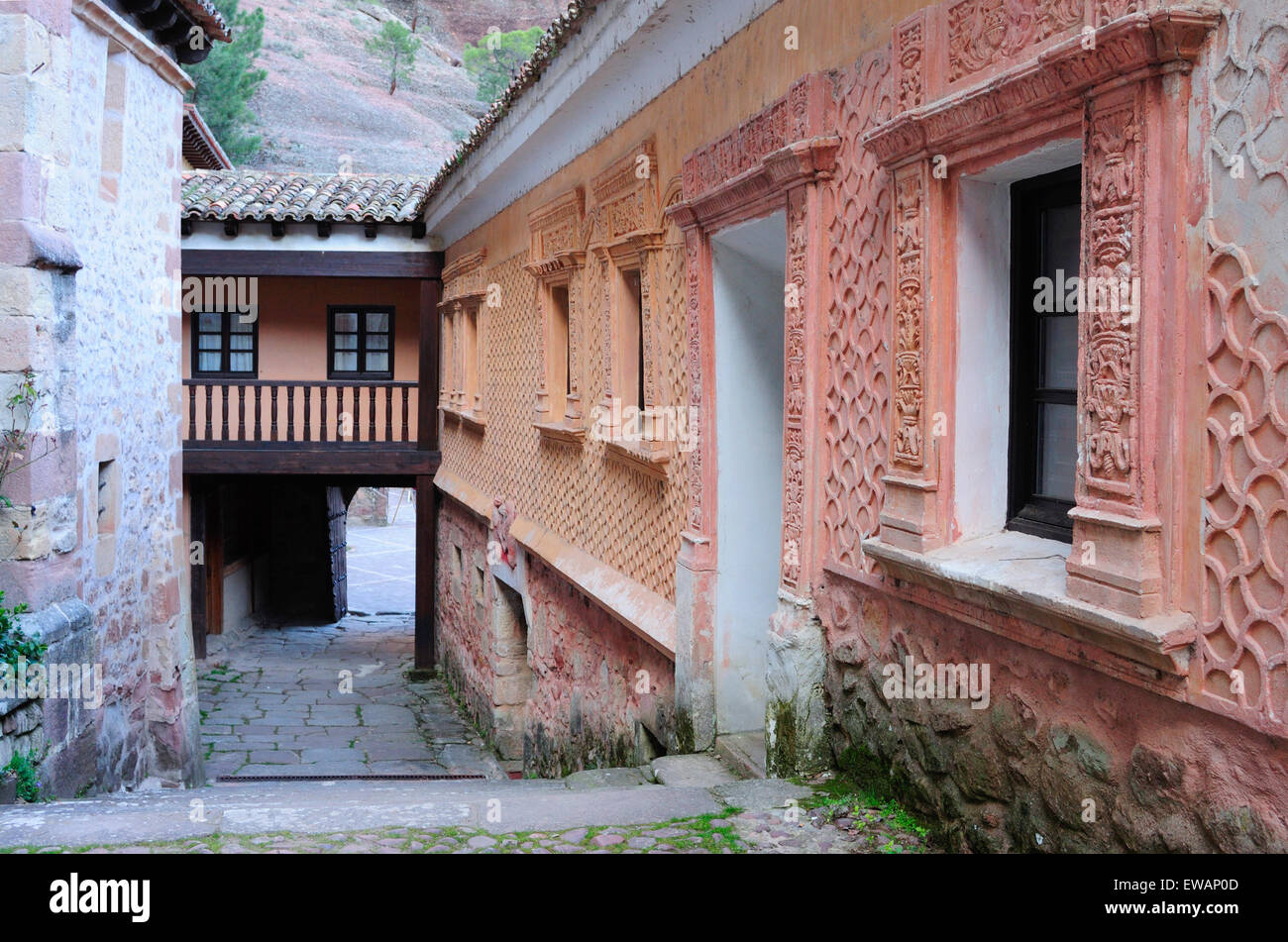 Virgen de la Hoz sanctuary. Spain Stock Photo - Alamy