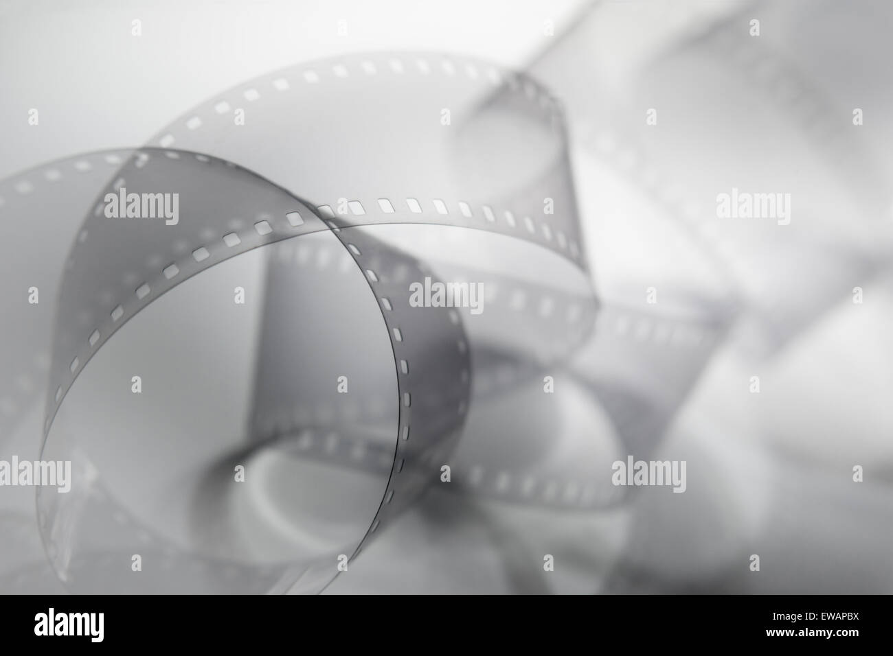 Film strip 35mm. Blurred background image Stock Photo
